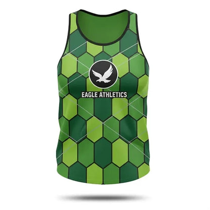 Women's Sublimated Jersey Style Tank Top (Spandex)