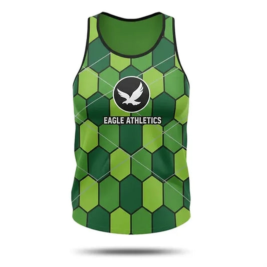 Women's Sublimated Jersey Style Tank Top (Spandex)