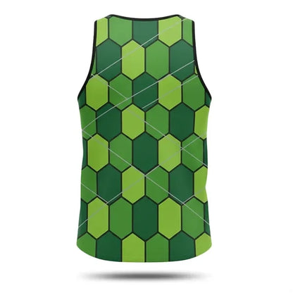 Women's Sublimated Jersey Style Tank Top (Spandex)