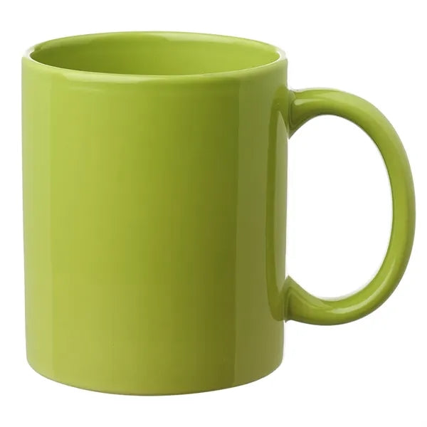 11 oz. Traditional Ceramic Custom Mugs