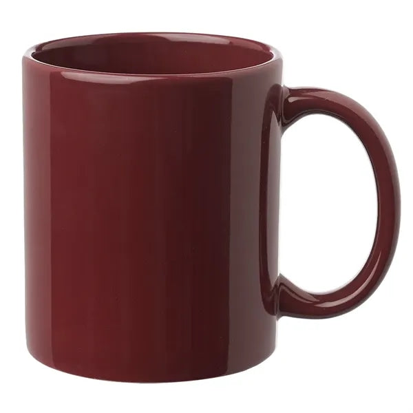 11 oz. Traditional Ceramic Custom Mugs