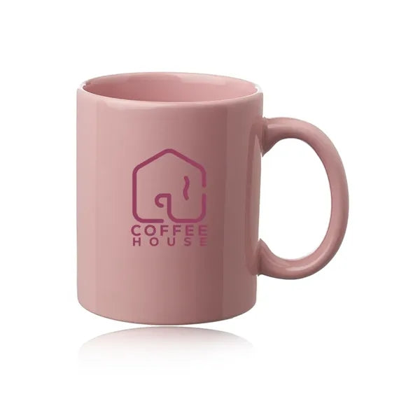 11 oz. Traditional Ceramic Custom Mugs