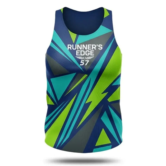 Women's Mesh Sublimated Jersey Style Tank Top