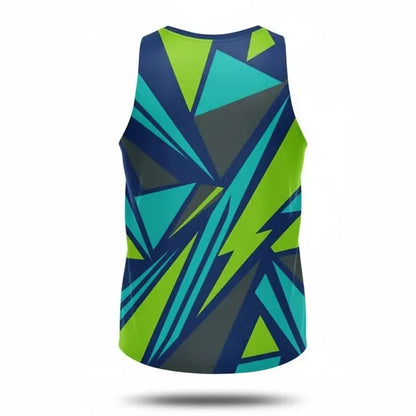 Women's Mesh Sublimated Jersey Style Tank Top