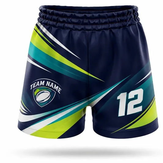 Custom Men's Rugby Shorts Full Color