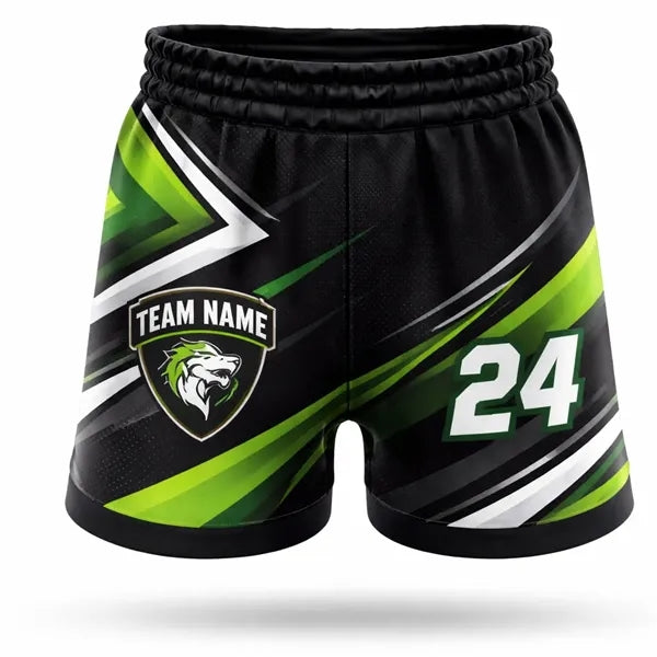 Unisex Sublimated Rugby Shorts 280G Poly