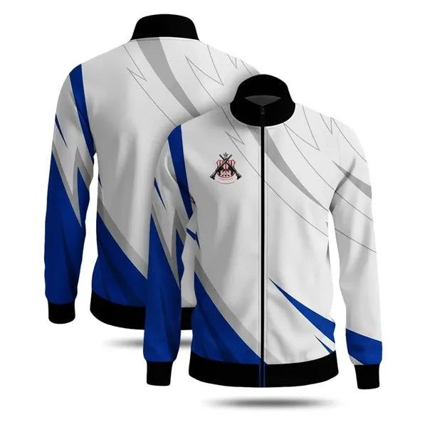 Men's Sublimated 280G Spandex Track Jacket (Interlock)