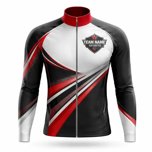 Unisex Long Sleeve Cycling Jersey (Sublimated)