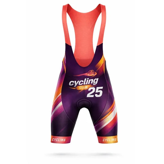Unisex Cycling Bib Shorts Full Sublimated