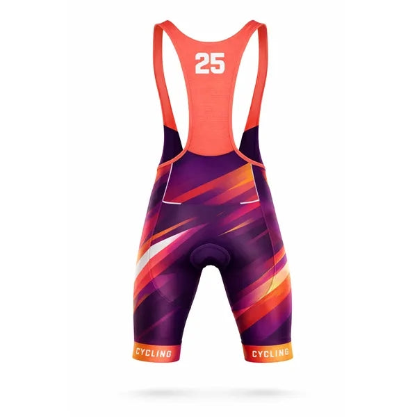 Unisex Cycling Bib Shorts Full Sublimated