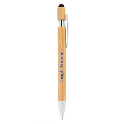 Bamboo Retractable Stylus Pen