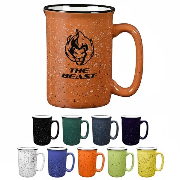 12 oz.Tall Campfire Mug-Full color