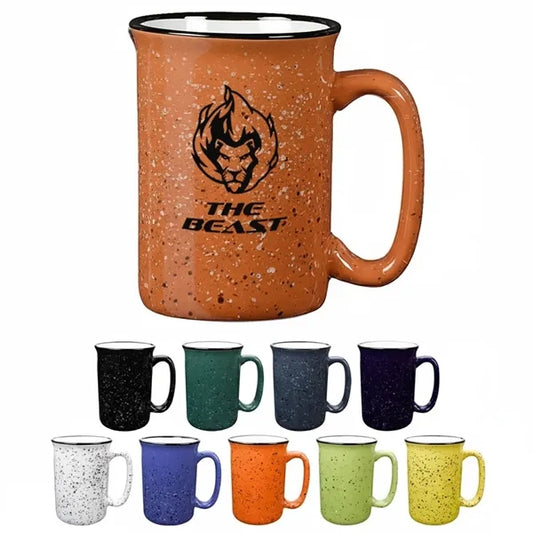 12 oz.Tall Campfire Mug-Full color