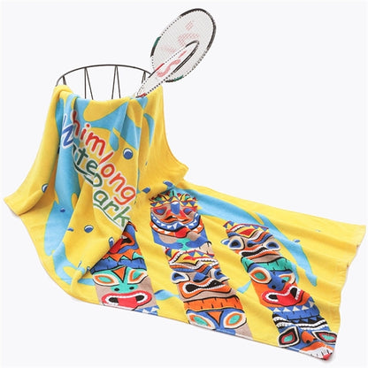 Custom Fiber Reactive Beach Towel  30" W x 60" L