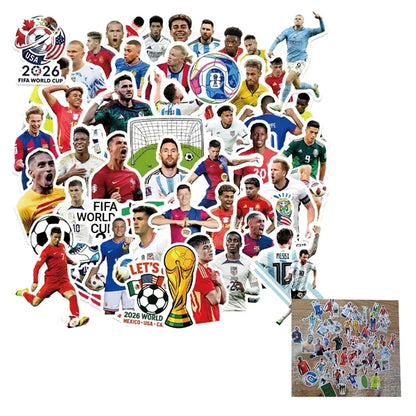 50pcs World Cup Stickers