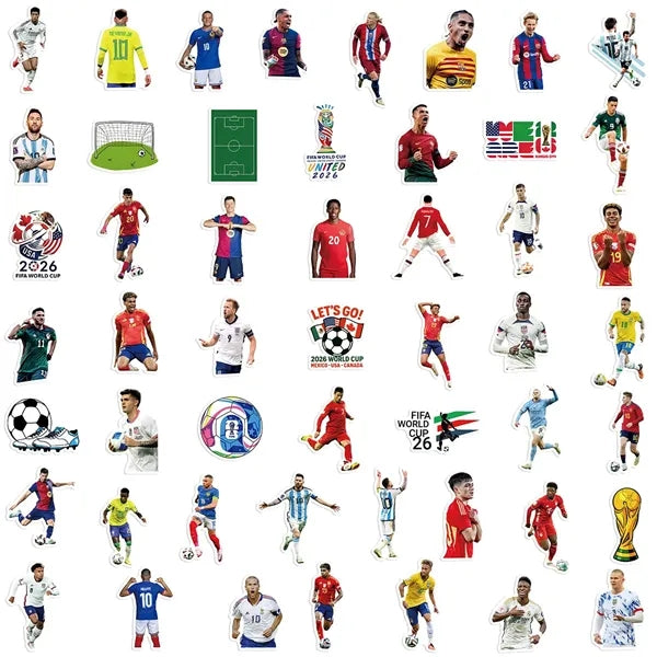 50pcs World Cup Stickers