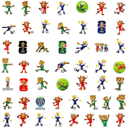 50pcs World Cup Stickers
