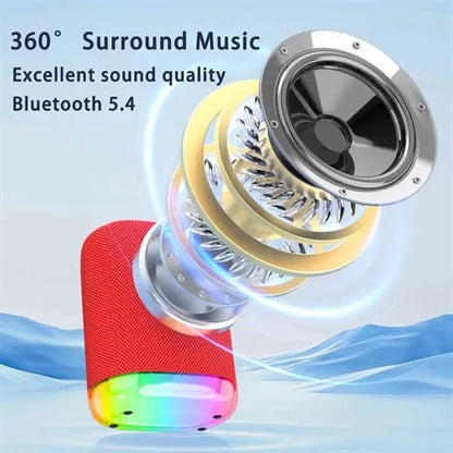 Outdoor Wireless Speaker with LED Light
