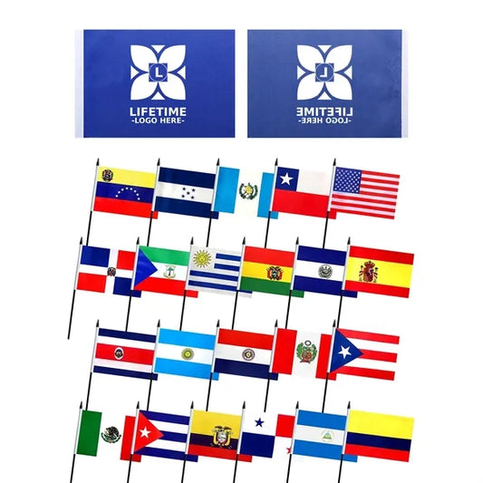 Custom World Cup Hand Flag