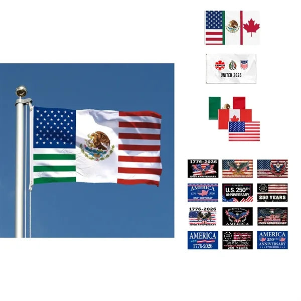 World Cup Flag Indoor Outdoor Banner