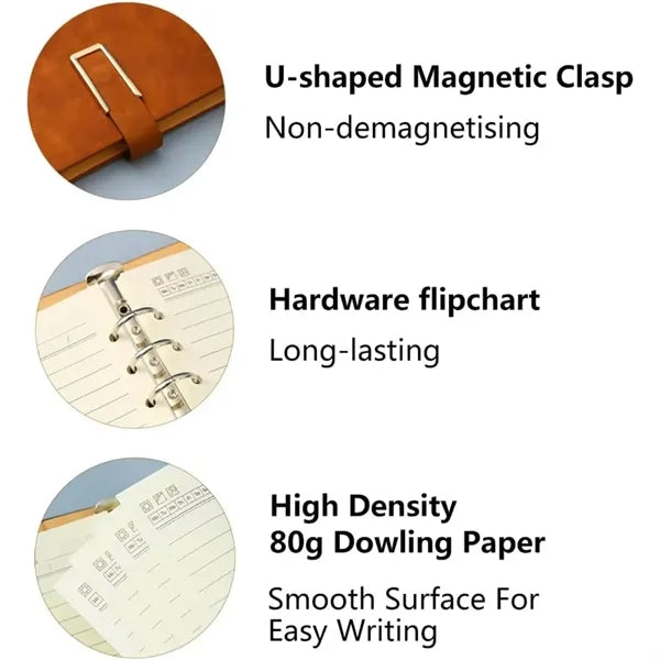 Customized A5 Notebooks PU Leather