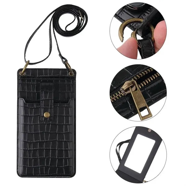 Women's Crossbody Phone Wallet Purse Travel Card Holder