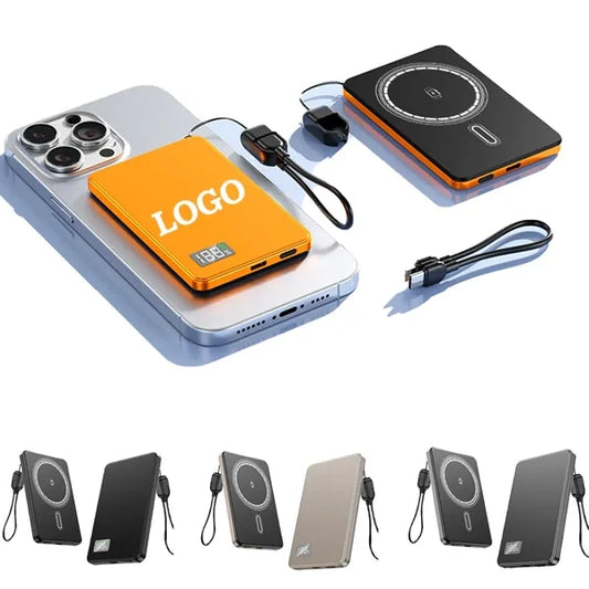 10000mAh Magnetic Power Bank Portable Charger