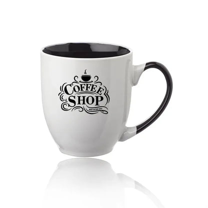 16 oz. Miami Two-Tone Personalized Bistro Mug