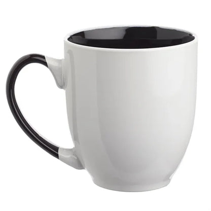 16 oz. Miami Two-Tone Personalized Bistro Mug