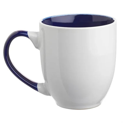 16 oz. Miami Two-Tone Personalized Bistro Mug