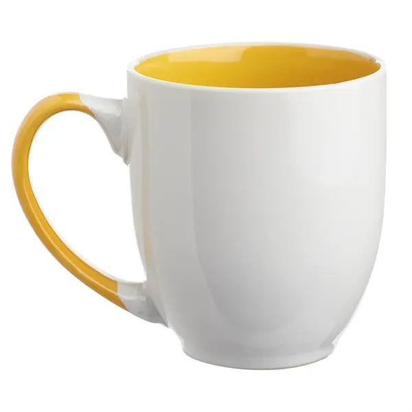 16 oz. Miami Two-Tone Personalized Bistro Mug