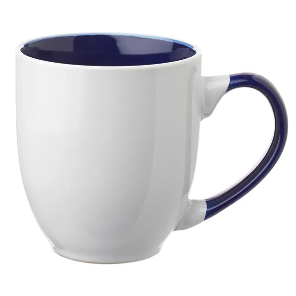 16 oz. Miami Two-Tone Personalized Bistro Mug