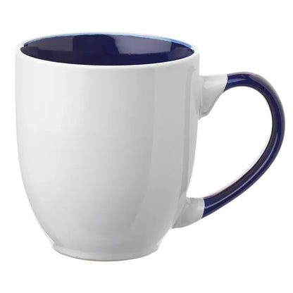 16 oz. Miami Two-Tone Personalized Bistro Mug
