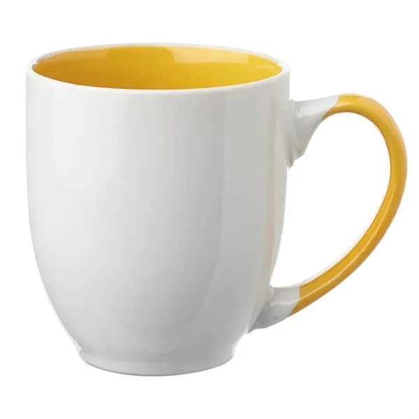 16 oz. Miami Two-Tone Personalized Bistro Mug