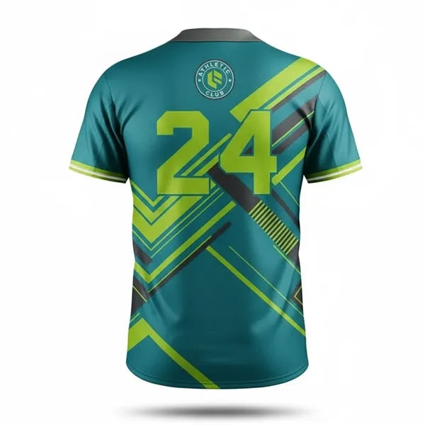 Men's Sublimated 2 Button Rugby Jersey