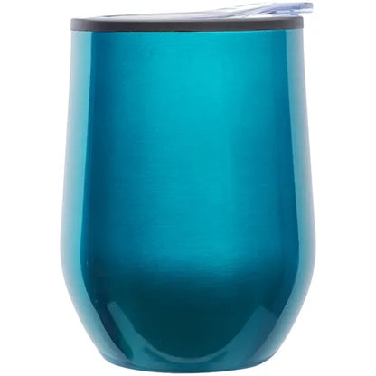 12 oz. Shelby Stemless Wine Glass with lid