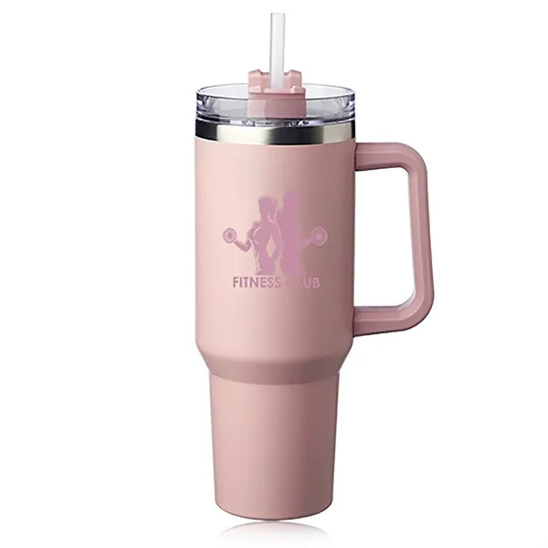 40 oz. Alps Stainless Steel Travel Mug with Handle