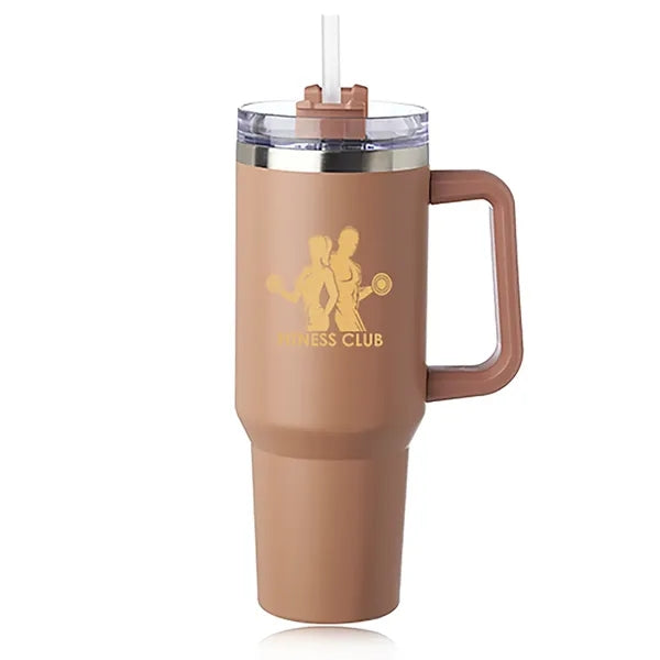 40 oz. Alps Stainless Steel Travel Mug with Handle