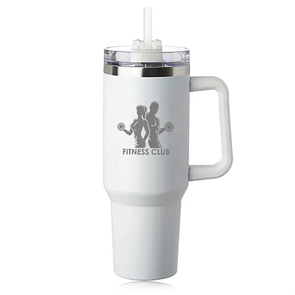 40 oz. Alps Stainless Steel Travel Mug with Handle