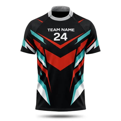 Unisex 280G Poly Sublimated Rugby Jersey (Crew Neck)