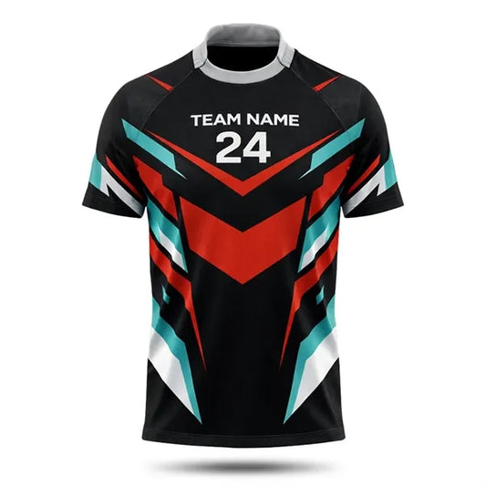 Unisex 280G Poly Sublimated Rugby Jersey (Crew Neck)