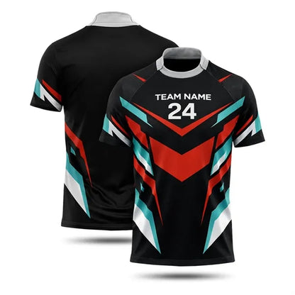 Unisex 280G Poly Sublimated Rugby Jersey (Crew Neck)