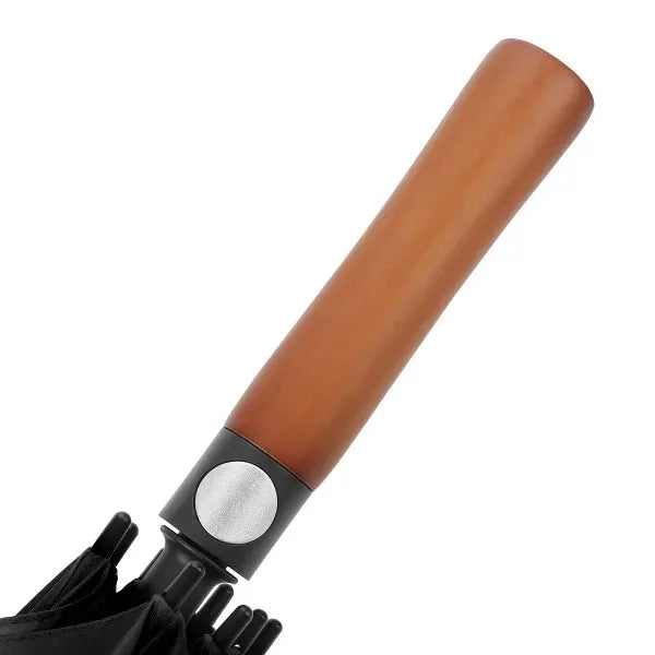 Auto Open Golf Umbrella with Wooden Handle