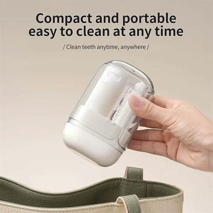 3-in-1 Travel Toothbrush Set with Mouthwash Cup