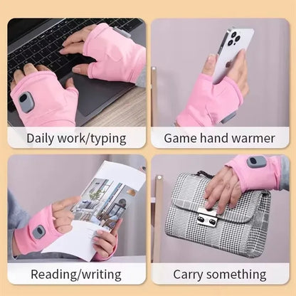 Smart Thermostatic Heated Fingerless Gloves