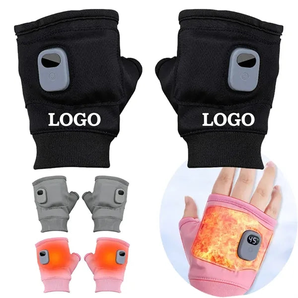 Smart Thermostatic Heated Fingerless Gloves