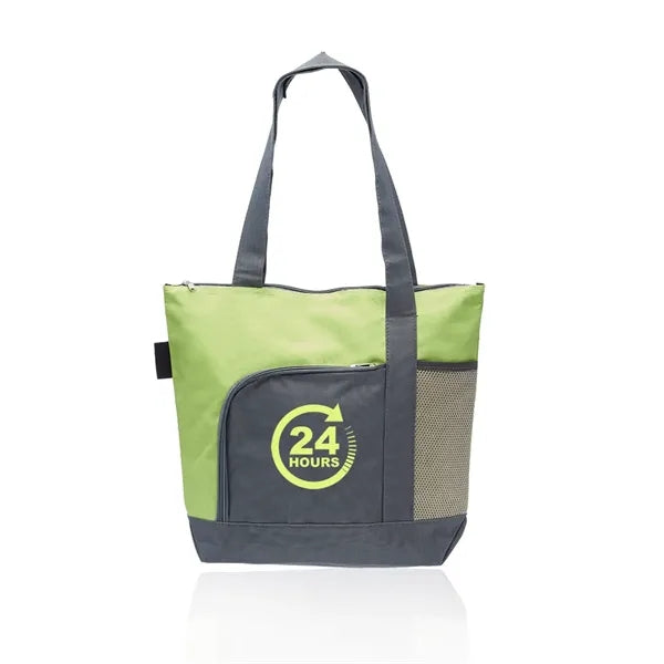 The Go Getter Two-tone Tote Bags