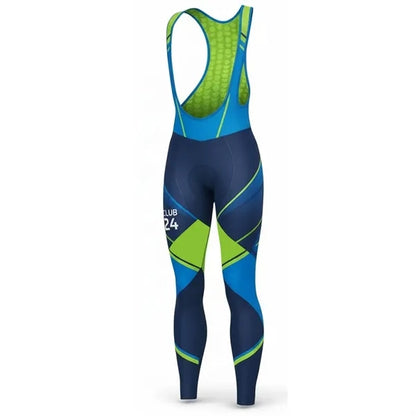 Unisex Sublimated Cycling Bib Tights