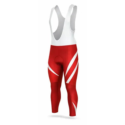 Fleece Lining Cycling Bib Tights (Full Color)