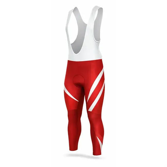 Fleece Lining Cycling Bib Tights (Full Color)
